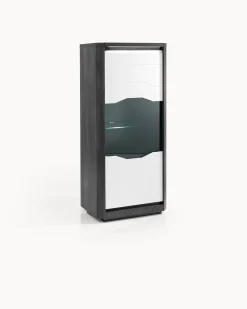 Vitrine MATERA com LED e 1 porta