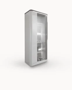 Vitrine PESARO com 1 porta e com LED