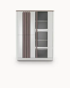 Vitrine PESARO com 3 portas e com LED