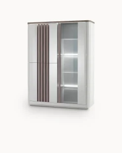 Vitrine PESARO com 3 portas e com LED
