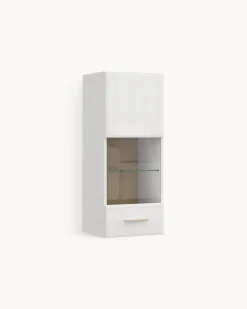Vitrine suspensa CARLOW com 1 porta